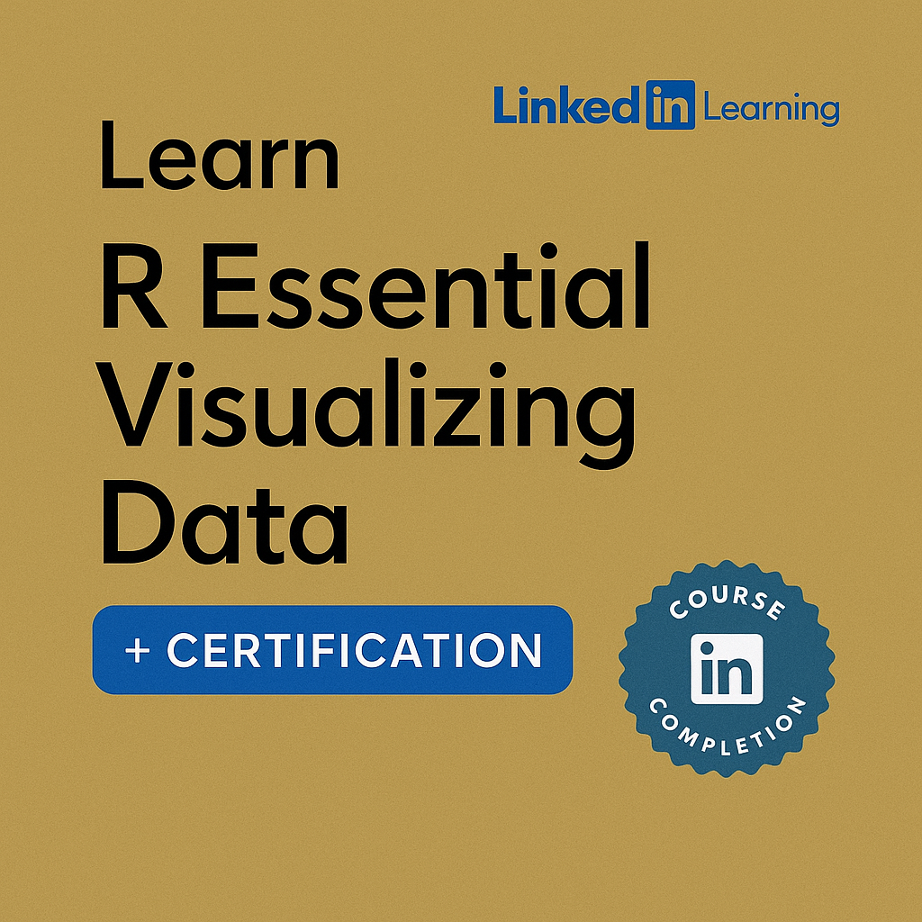 R Essential Visualizing Data